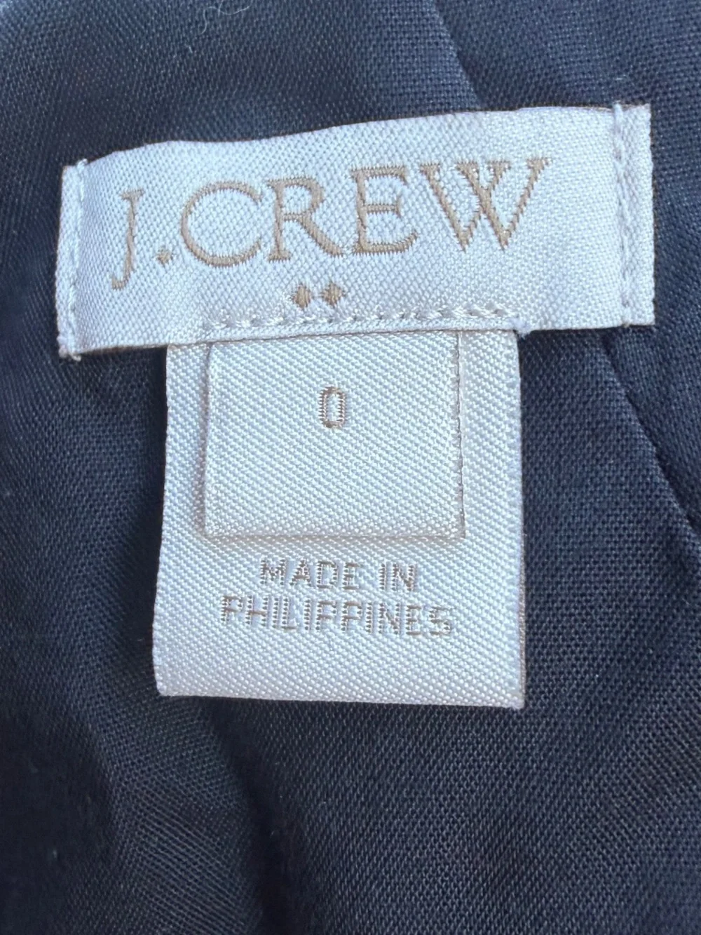 J Crew A-line Mini dress with short puffy sleeves.